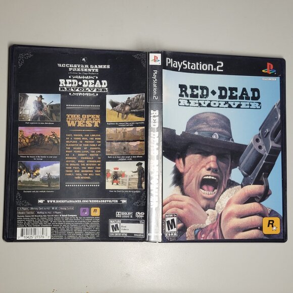 Red Dead Revolver Playstation 2 PS2 complete cib reg card rockstar redemption - Picture 2 of 7